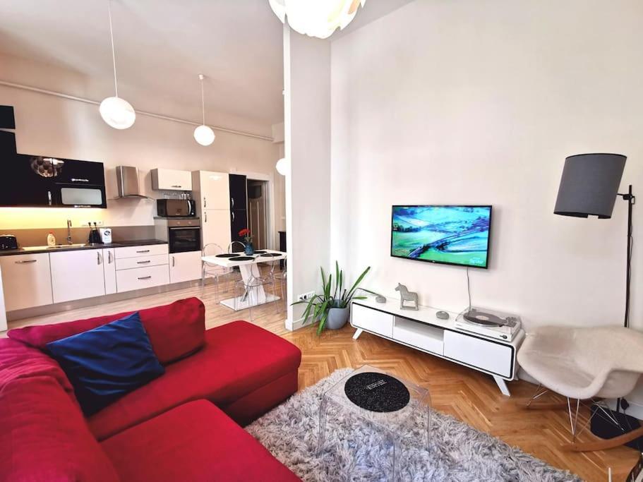 Luxury Apartment Near Astoria With Ac Budapesta Exterior foto